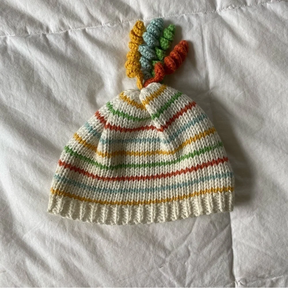 Knit Baby Hat size 6M